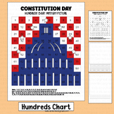 Constitution Day Math Activities Mystery Picture Hundred C