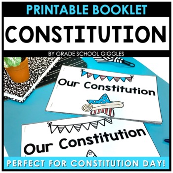 Preview of Constitution Day Activities & Coloring Book: First, Second, Third Grade Activity