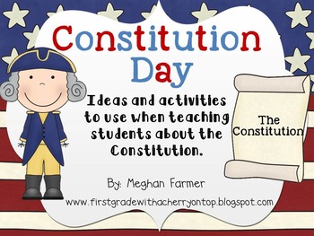 Preview of Constitution Day Packet