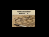 Constitution Day PowerPoint for elementary level
