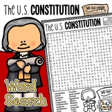 Constitution Day Word Search Puzzle History September Word
