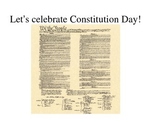 Constitution Day powerpoint    Engaging and relevant!