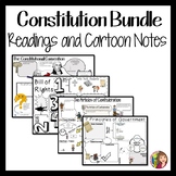 Constitution Unit Doodle Notes Bundle Constitutional Conve