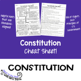 Constitution Editable Cheat Sheet