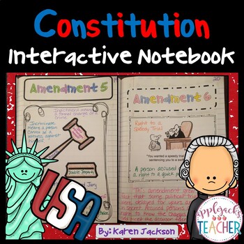 Preview of Constitution Interactive Notebook