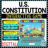 Constitution Review Game Board | Digital | Google Slides |