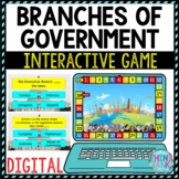 Branches of Government Review Game Board | Digital | Googl