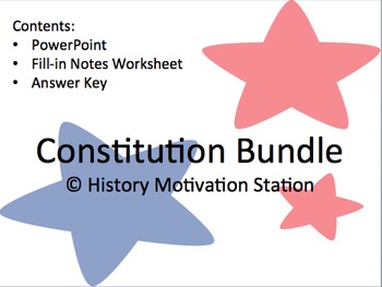 Preview of Constitution Bundle