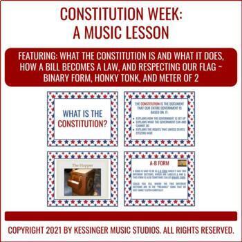 Preview of Constitution Week: A Music Lesson