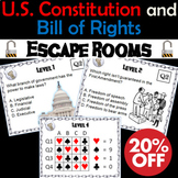 U.S. Constitution and Bill of Rights Escape Room: Social S