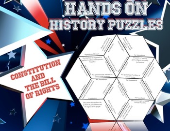 Preview of Hands on History-Constitution and Bill of Rights  Puzzle