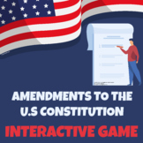 Constitutional Amendments Interactive PowerPoint Quiz Game
