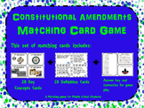 Constitutional Amendments Memory/ Matching Game