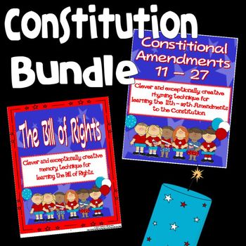 Preview of THE BILL OF RIGHTS AND AMENDMENTS TO THE CONSTITUTION BUNDLE