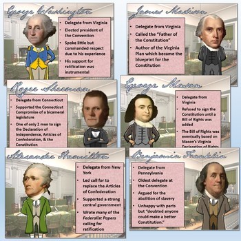 Constitutional Convention Pop-Up Figures 