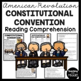Constitutional Convention Reading Comprehension Worksheet 