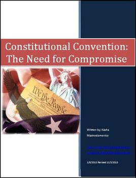 Preview of Constitutional Convention: The Need for Compromise Lesson Plan