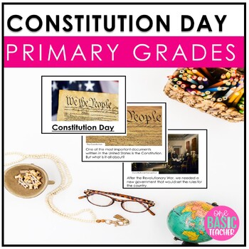 Preview of Constitution Day For First and Second Grades Non-Fiction Text