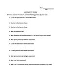 Constitutional Unit Worksheets and Exam
