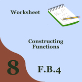 Construct Function Worksheet 8.F.B.4