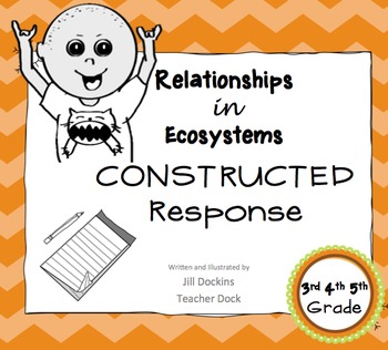 Preview of Constructed Response Assessment Relationships in Ecosystem Set 1