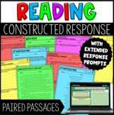 Constructed Response Questions : Paired Passages - Include