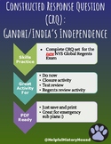 NYS Global History Regents: CRQ- Gandhi/India (Primary Sources!)
