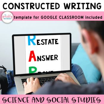 Preview of Constructed Response Writing in Science and Social Studies