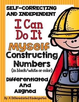 Preview of I Can Do It Myself-Constructing Numbers-Differentiated/Aligned Place Value Fun