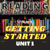 Reading Workshop: Constructing Our Reading Lives - Unit 1 