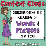 Context Clues PowerPoint: Constructing the Meaning of Words and Phrases