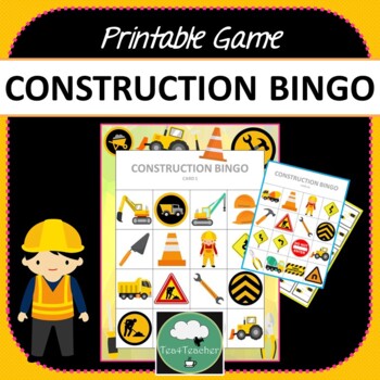 Preview of CONSTRUCTION BINGO GAME