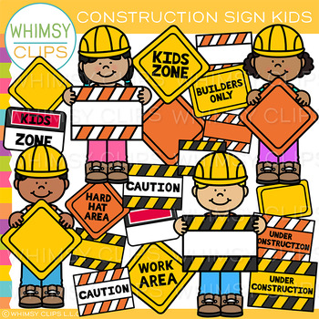 Construction Clip Art by Whimsy Clips | Teachers Pay Teachers