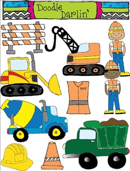 Construction Clipart Set by Doodle Darlin' | Teachers Pay Teachers