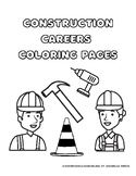 Construction Jobs Coloring Pages - Elementary Career Explo