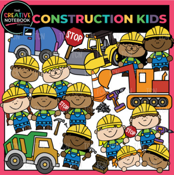 Construction Kids Clipart, Construction Graphics, Construction Clipart