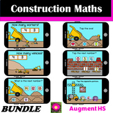 Construction Maths Theme Bundle on Boom Cards™