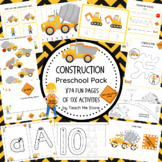 Construction Mega Preschool Pack