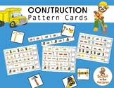 Construction Pattern Cards- Scout the Sloth