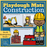 Construction Playdough Mats