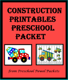 Construction Preschool Packet