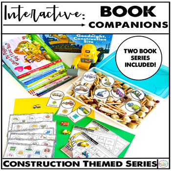 Preview of Construction Series Book Companions: Speech Therapy Activities