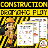 Construction Site Dramatic Play Activities - Construction 