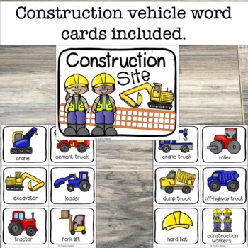 Construction Site Sensory Table | Community Helpers | Preschool ...