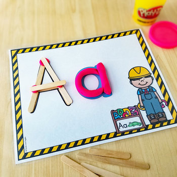 ABC Letter Mats with Craft and Process Art Ideas - Preschool Teacher 101