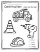 Construction Theme Color by Number Printables - 3 pages by KidSparkz