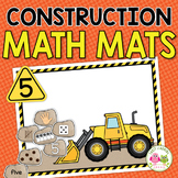 Construction Theme Math Activities Numbers 1-20 & Counting