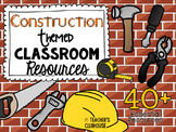 Construction Classroom Decor | Construction Theme