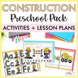 Construction Theme Toddler + Preschool Activities | Curric