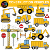 Clip Art Construction Vehicles Teaching Resources | TpT